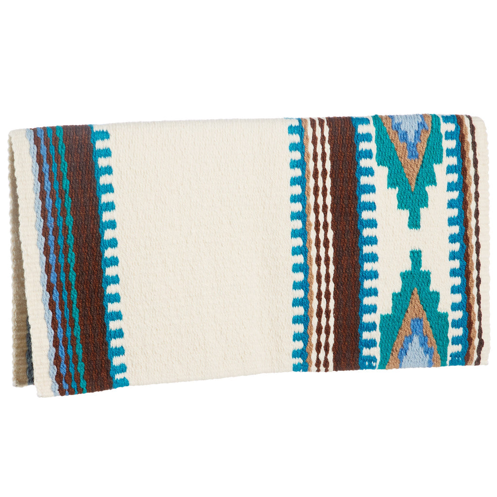 1470-1 Risen 36x34 New Zealand Wool Saddle Blanket