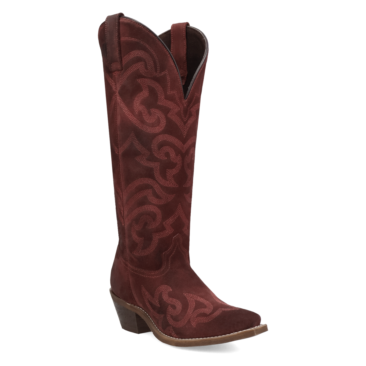Laredo Sierra Rose - Women's Suede Leather Cowgirl Boots