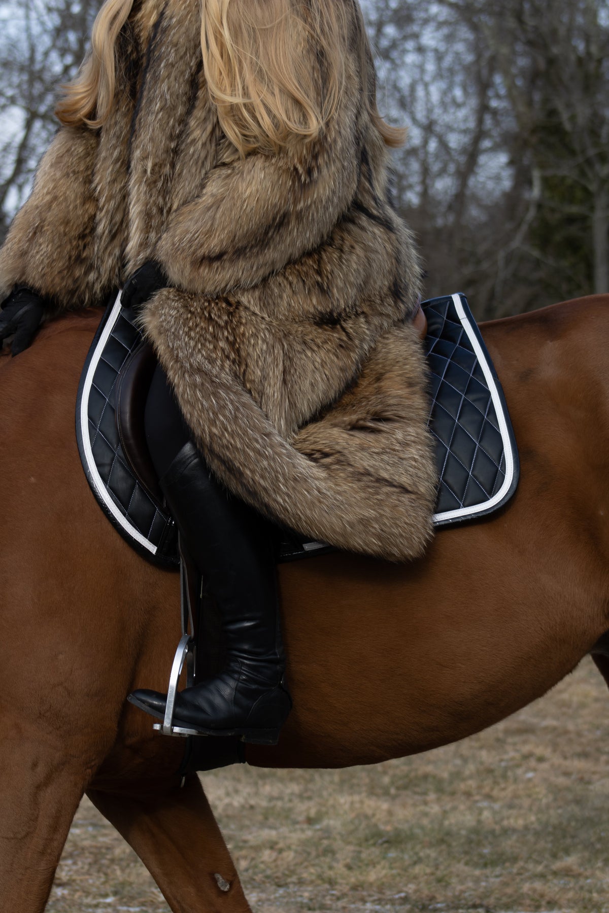 Jump Saddle Pad | Black