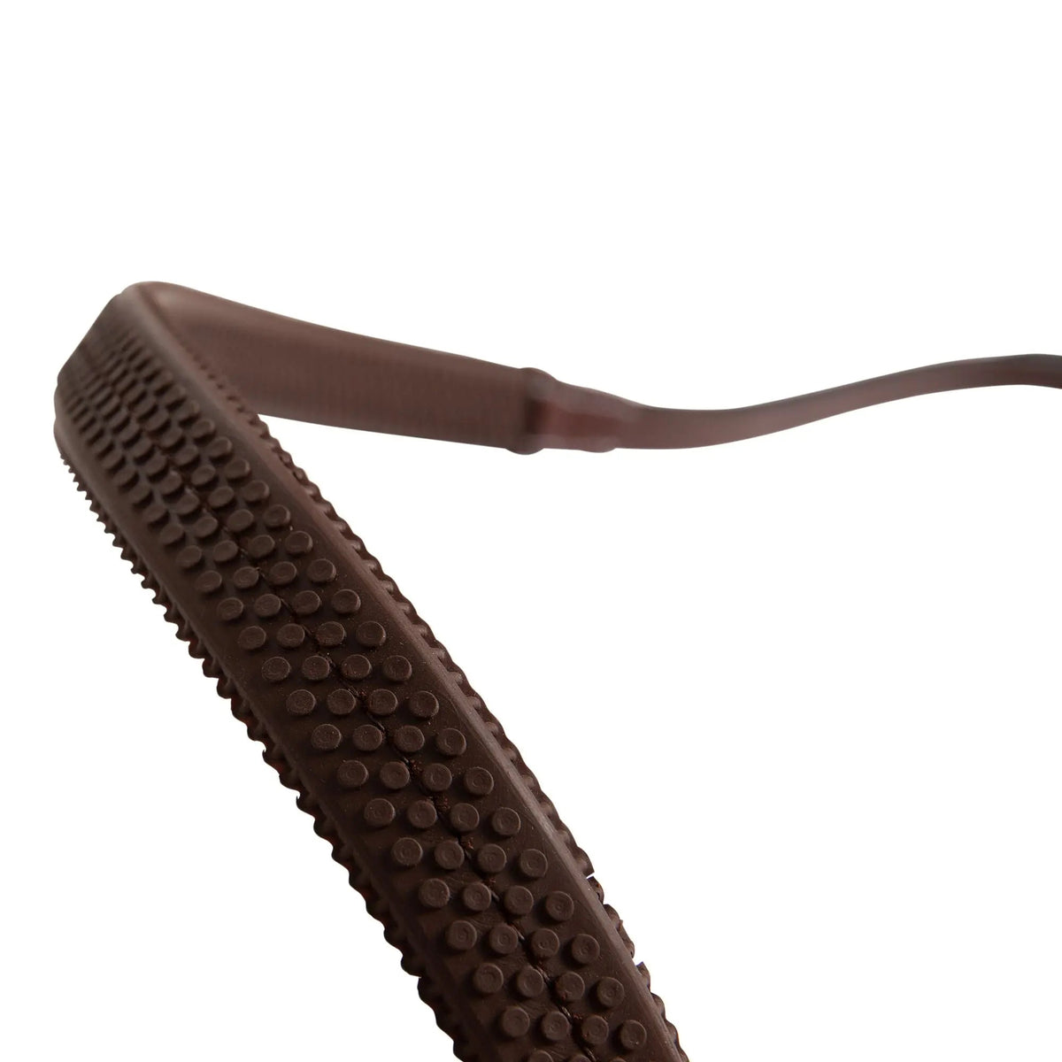 Huntley Equestrian Fancy Stitched Rubber Reins, 5/8" Inch Width