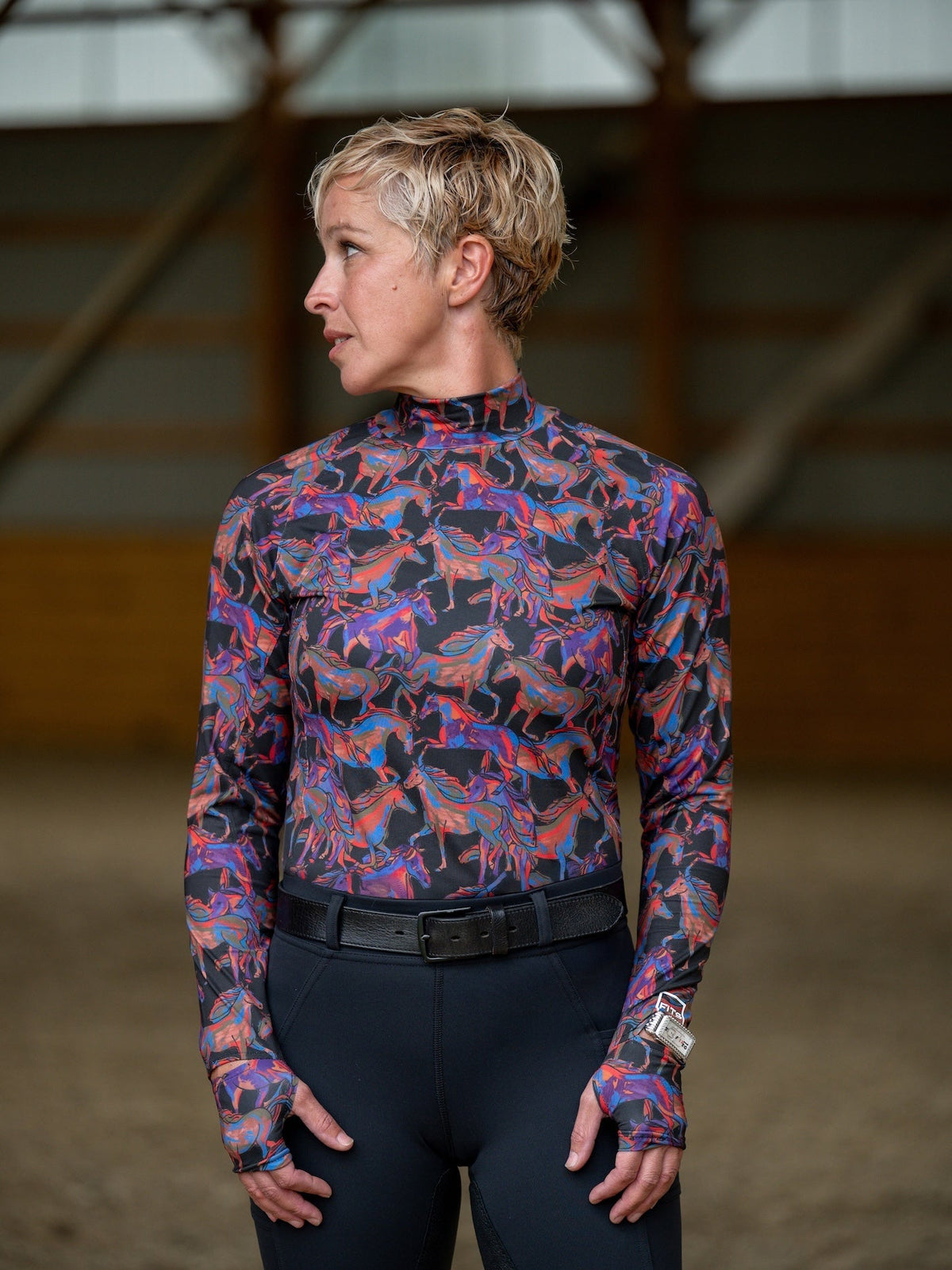 Bianca Mock Neck Winter Long Sleeve