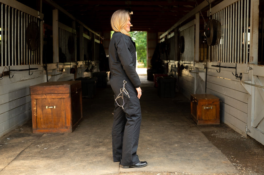 Winter Insulated Jumpsuit PRO - Caviar