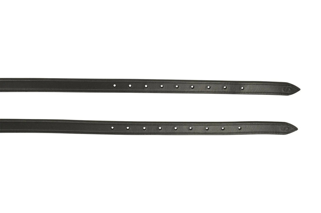 Huntley Equestrian Children's Black Leather Jodhpur Garter Straps