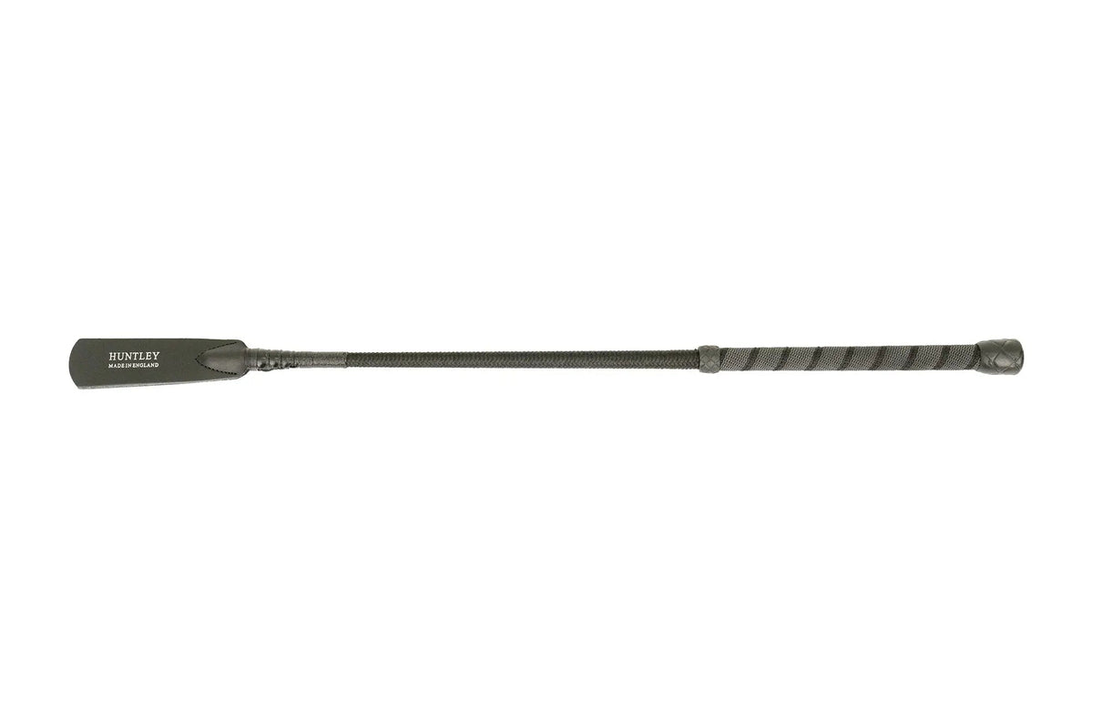 Huntley Equestrian Grippy Handle Jumper Bat, 19" Inches, Black