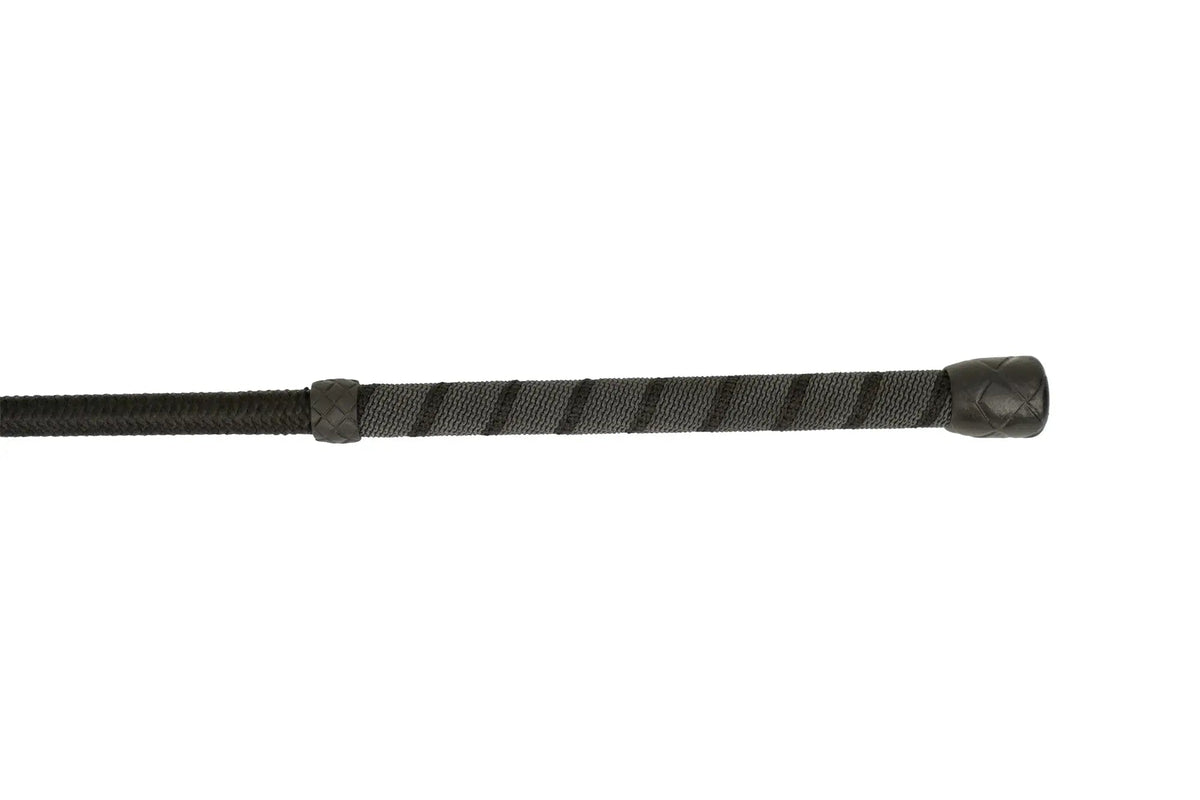 Huntley Equestrian Grippy Handle Jumper Bat, 19" Inches, Black