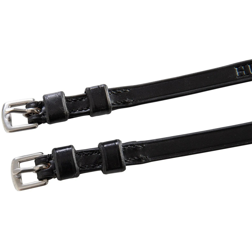 Huntley Equestrian Premium English Leather Spur Straps