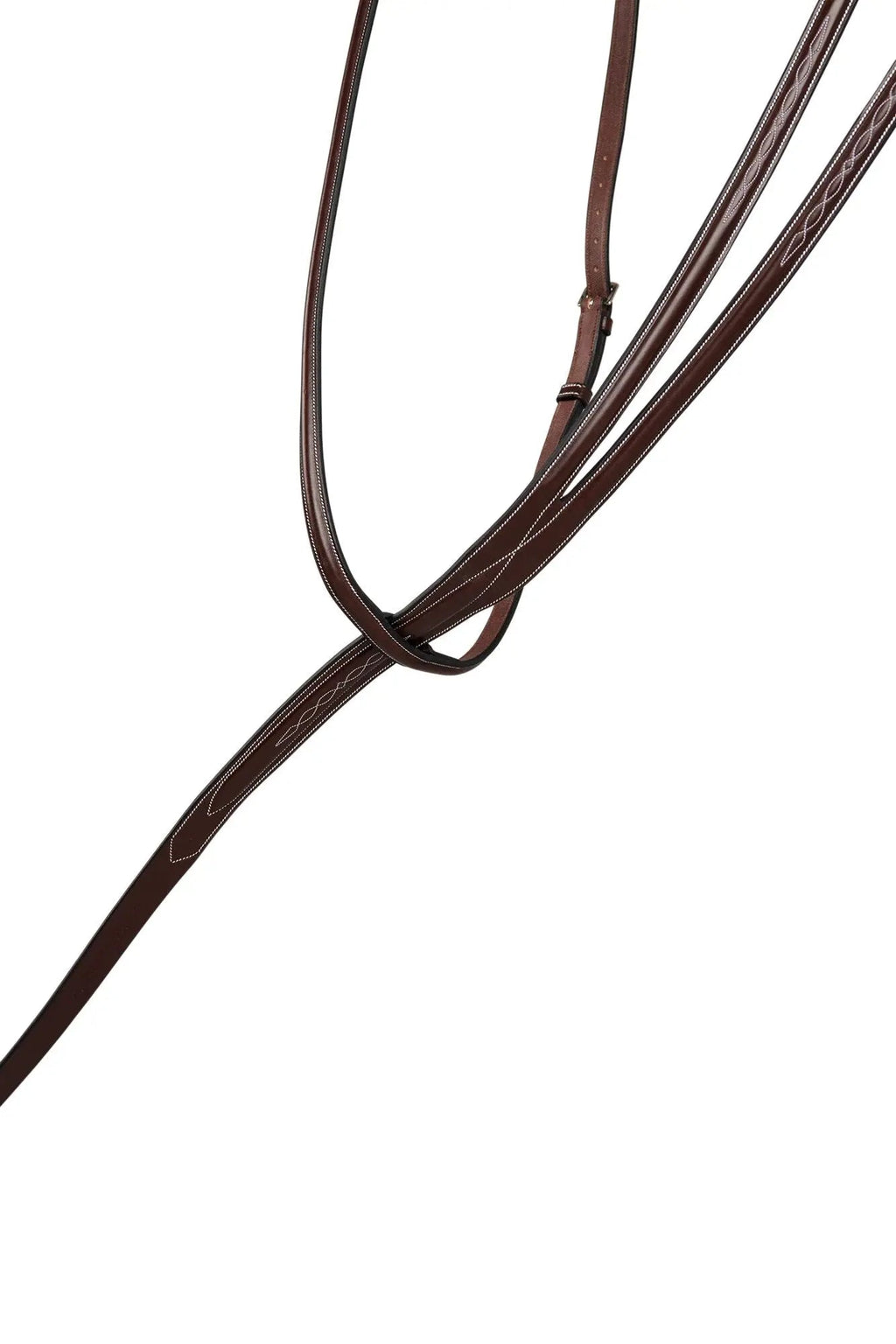 Huntley Equestrian Sedgwick Fancy Stitched Running Martingale, Cob size