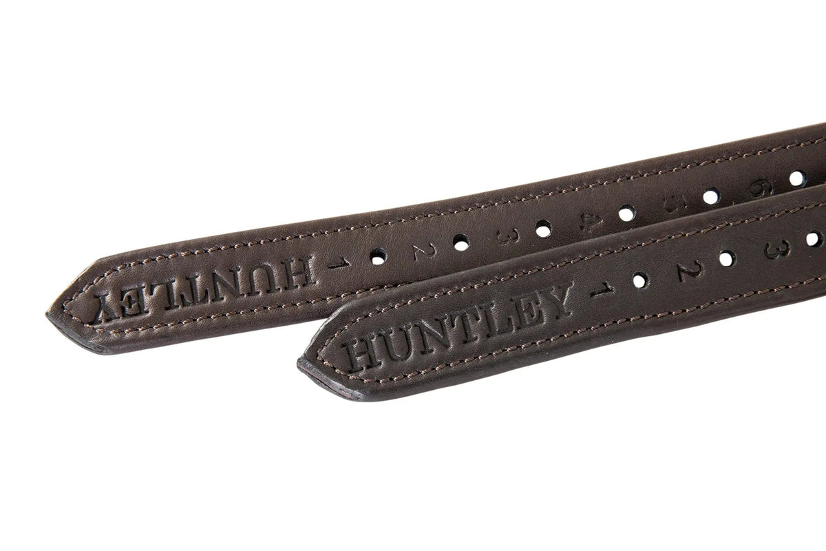 Huntley Equestrian Sedgwick Leather Flat Buckle Stirrup Leathers