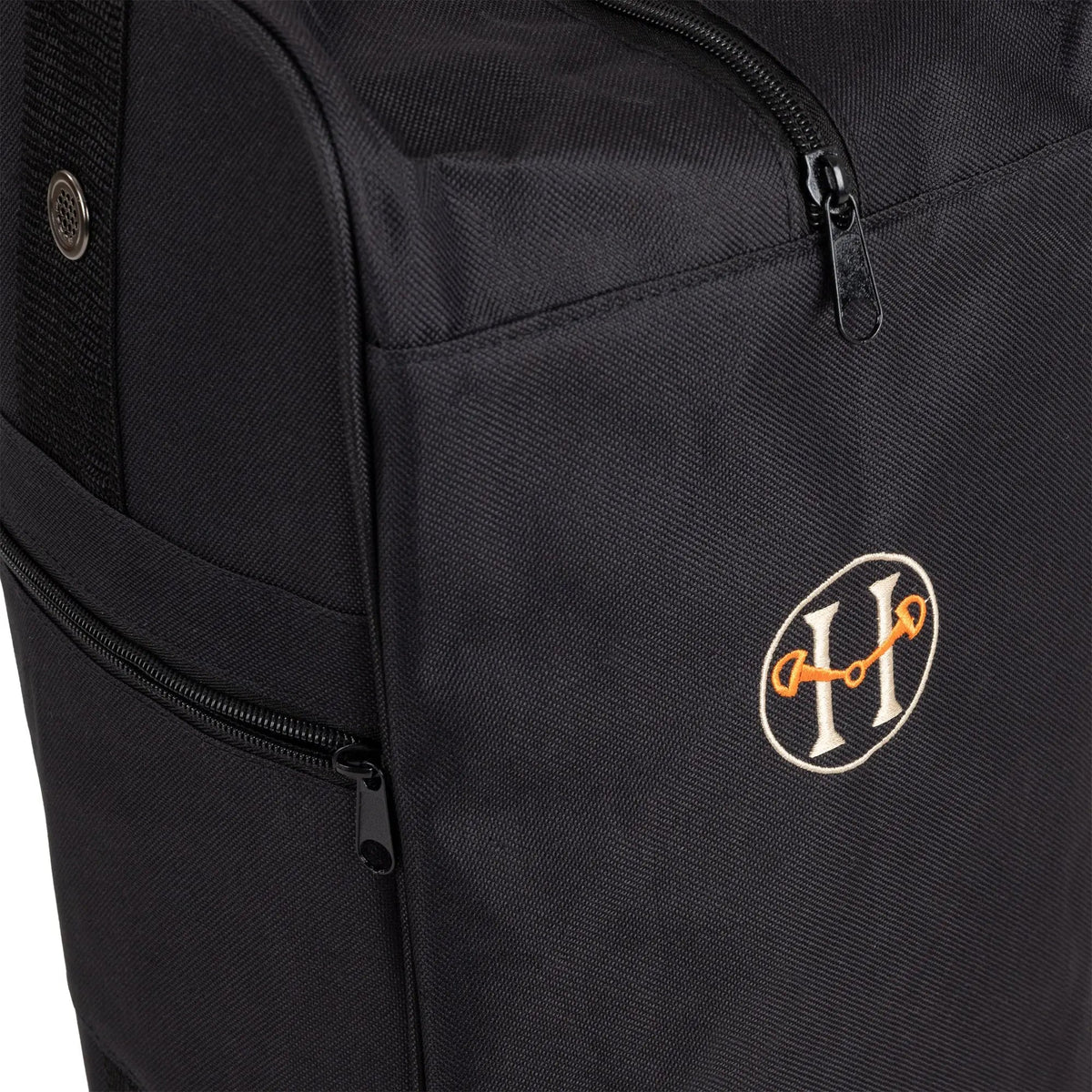 Huntley Equestrian Tall Riding Boot Bag, Black