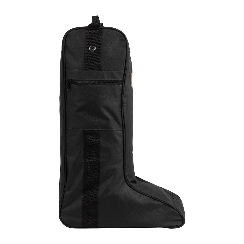 Huntley Equestrian Tall Riding Boot Bag, Black