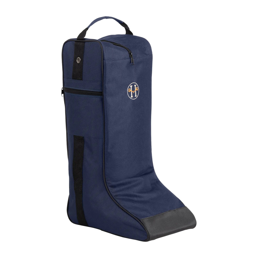 Huntley Equestrian Tall Riding Boot Bag, Navy