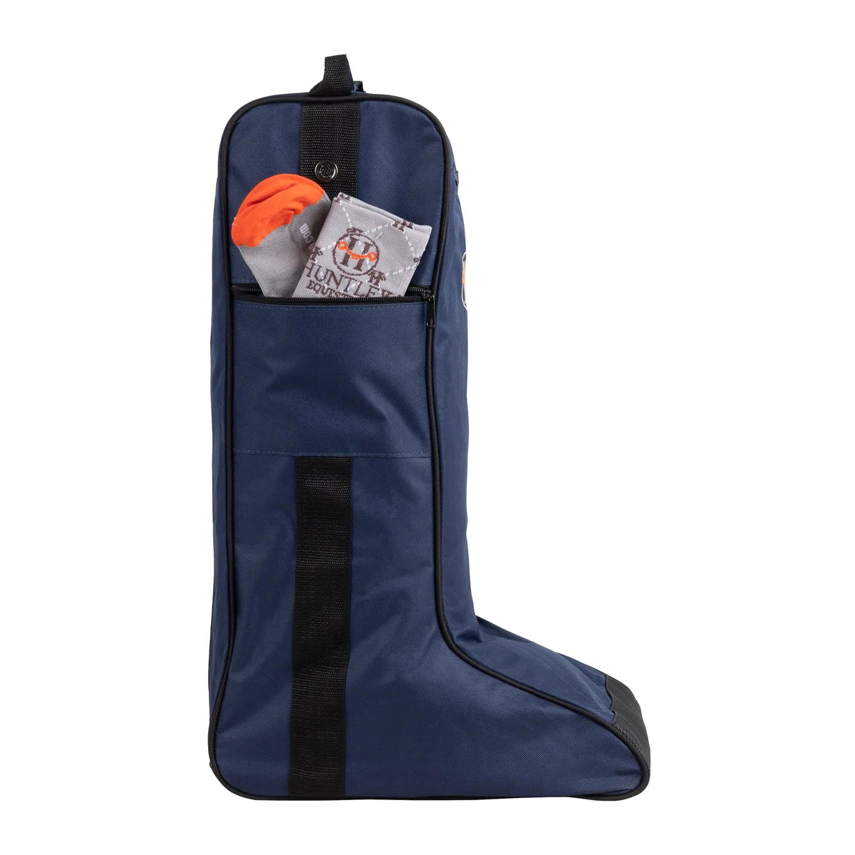 Huntley Equestrian Tall Riding Boot Bag, Navy