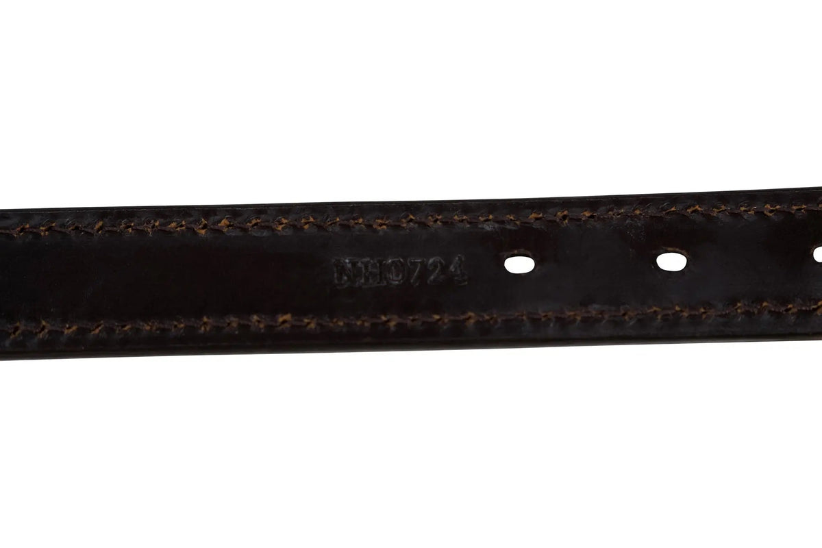 Huntley Equestrian Triple Stitched Leather Halter Replacement Crown Piece