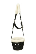 Huntley Fleece Padded Nylon Grazing Muzzle, Black