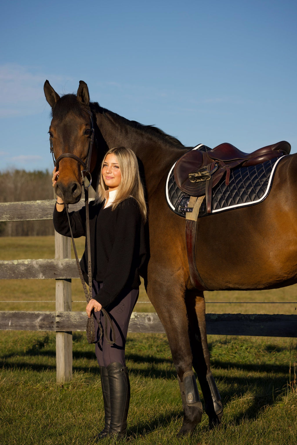 Jump Saddle Pad | Black