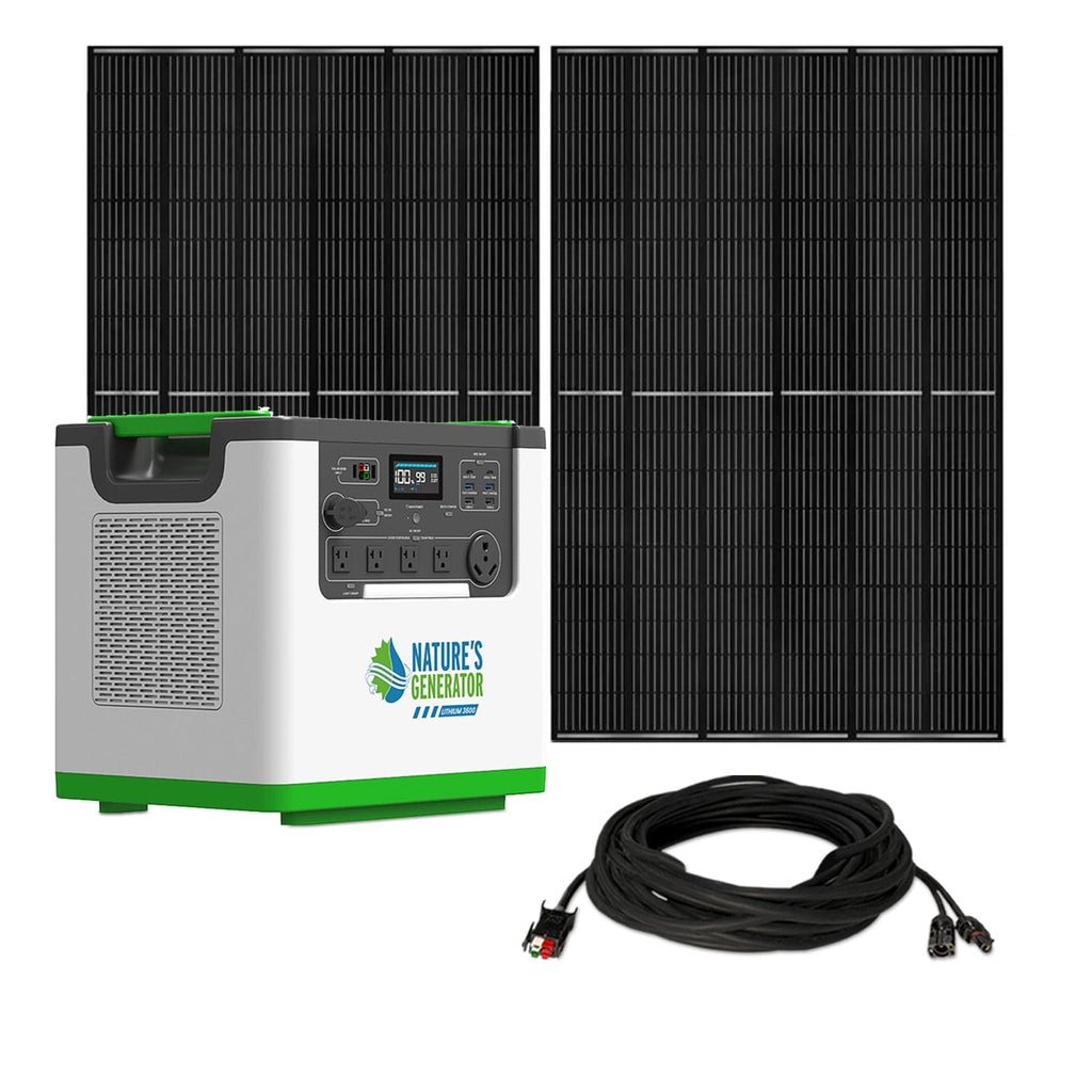 Nature's Generator L3600 Expandable Solar Generator