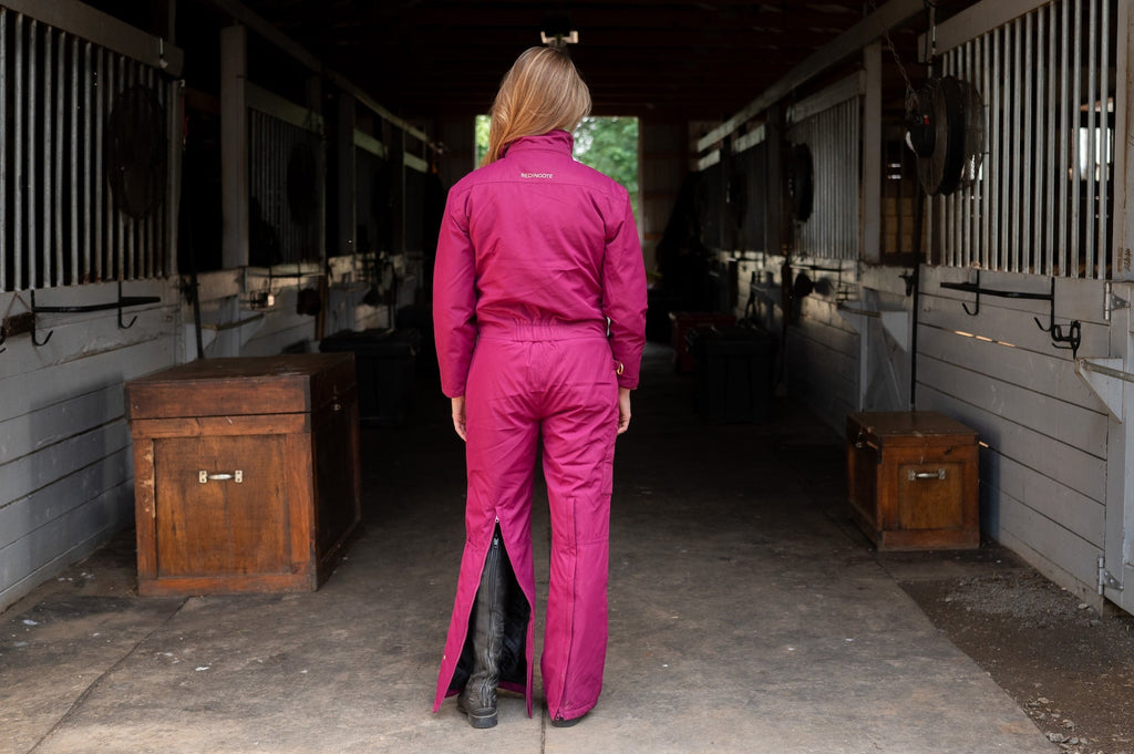 Winter Insulated Jumpsuit PRO - Raspberry