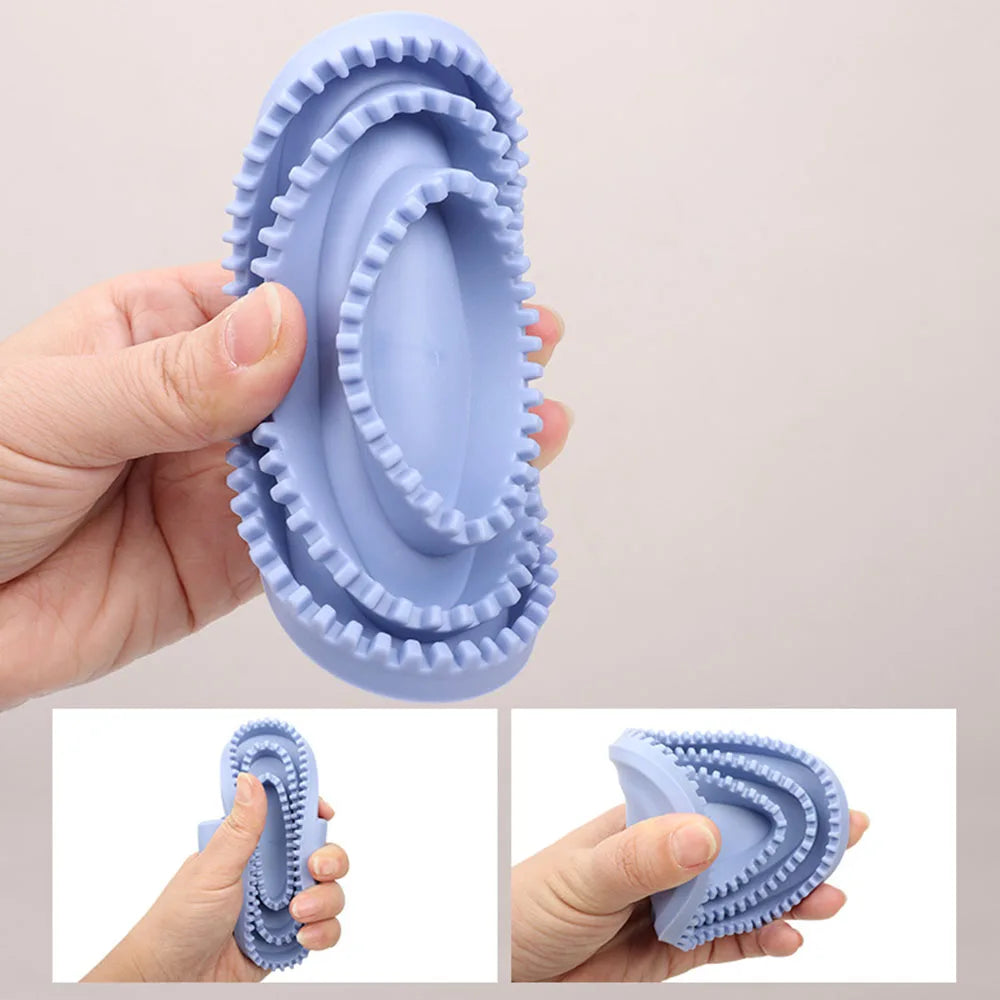 Pet Hair Brush for Cats and Dogs, Grooming Tool for Hair Combing, Deep - clean Stains in Fur, Essential Pet Supplies