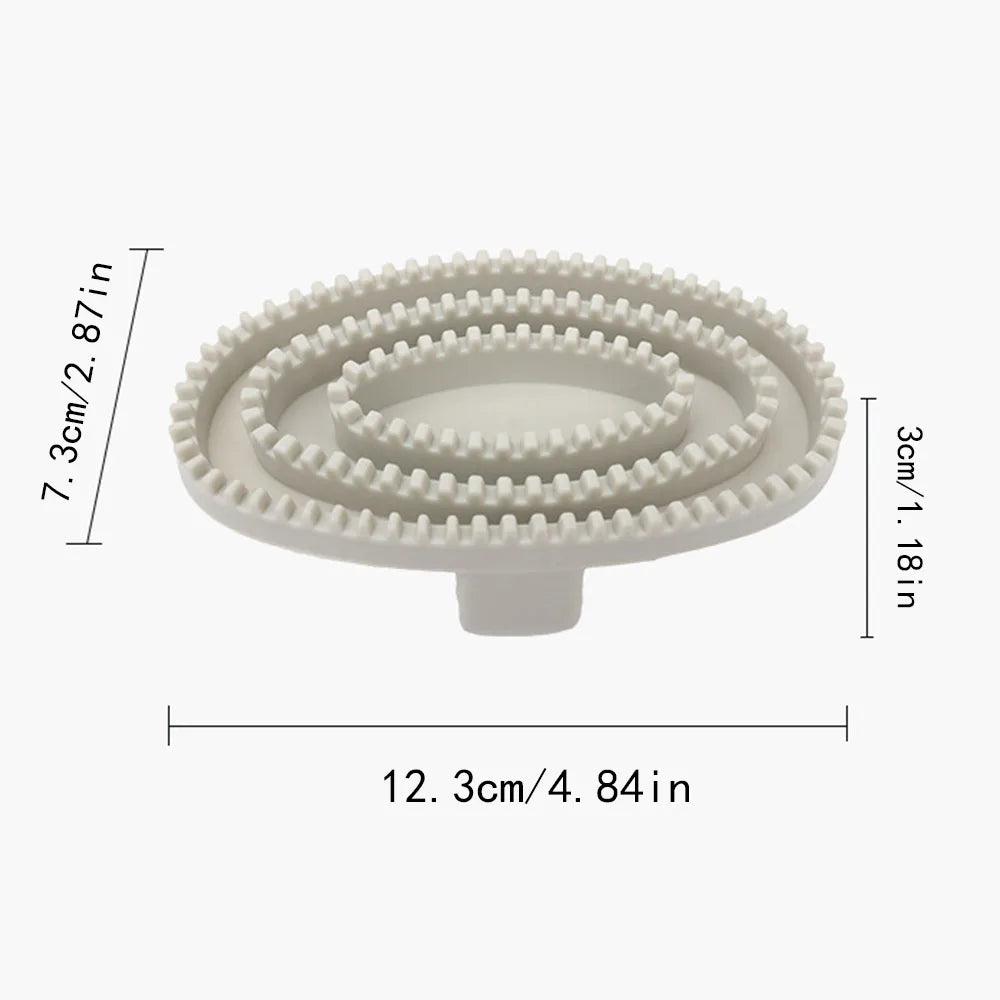 Pet Hair Brush for Cats and Dogs, Grooming Tool for Hair Combing, Deep - clean Stains in Fur, Essential Pet Supplies