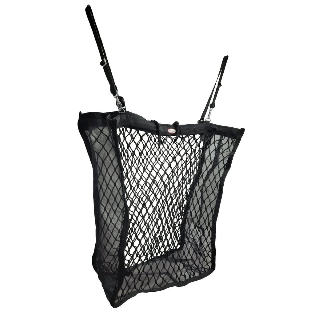 Paris Tack XL Knotless Slow Feed Hay Net – Double-Sided Design with 1000D Mesh Sides, Soft on Muzzles, Holds 6 Flakes