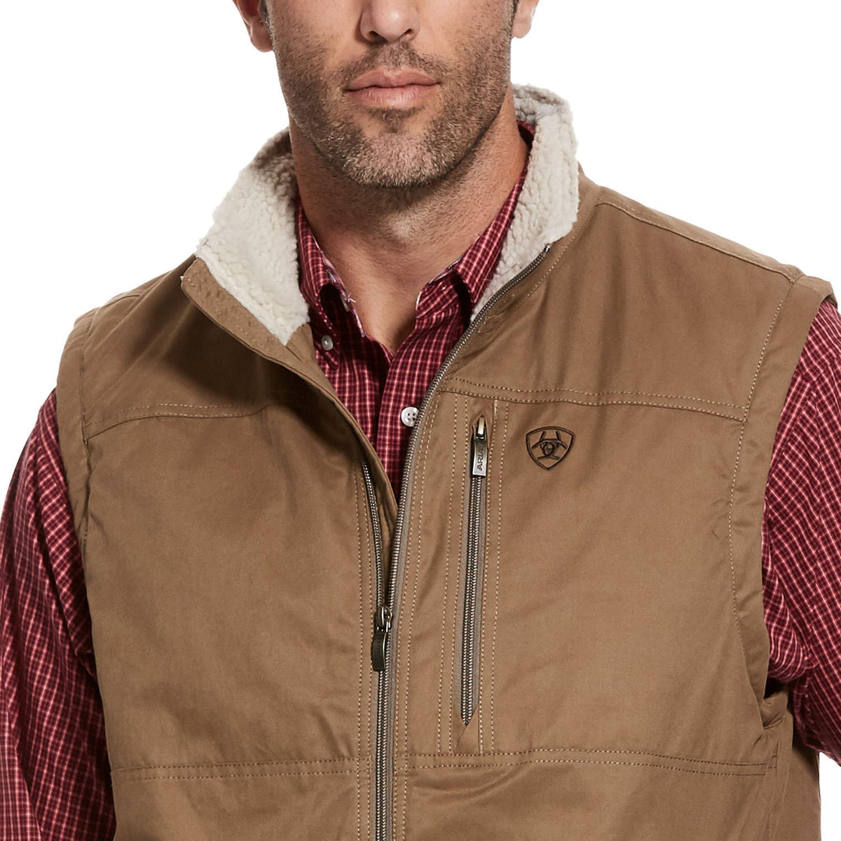Ariat Men's Grizzly Canvas Insulated Vest
