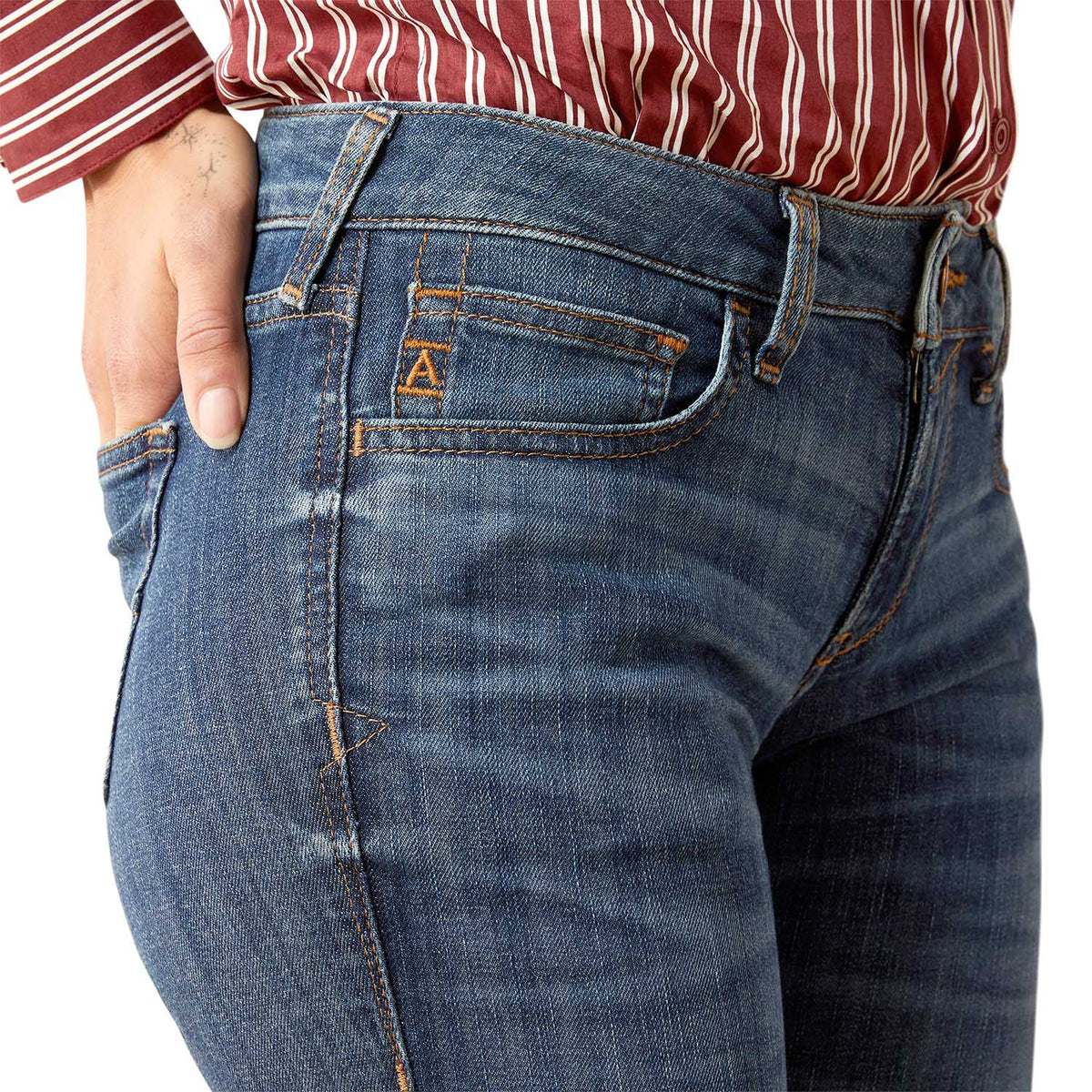 Ariat Womens Bessie Perfect Rise Slim Trouser Jeans