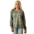 Ariat Women's Western Victoria Oversized Sweatshirt – Cozy French Terry Pullover