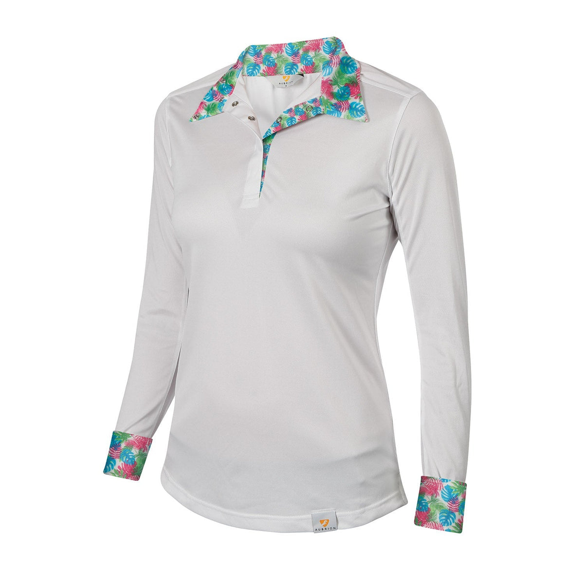 Aubrion Ladies Equestrian Style Long Sleeve Show Shirt