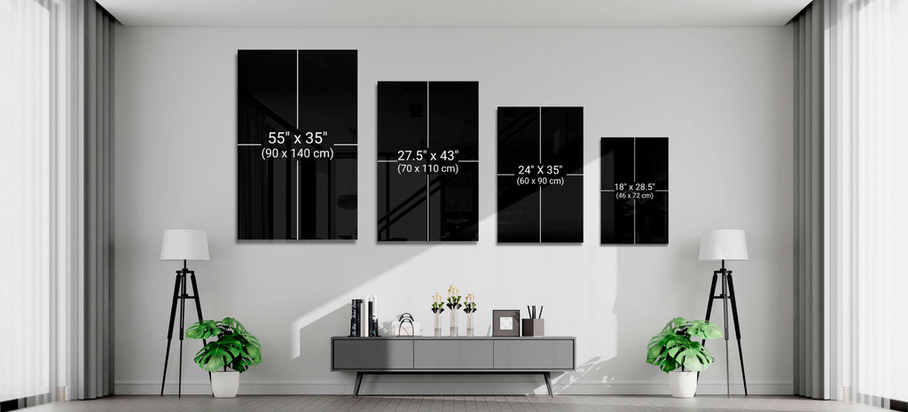 Warrior's Horse Glass Wall Art || Designer's Collection
