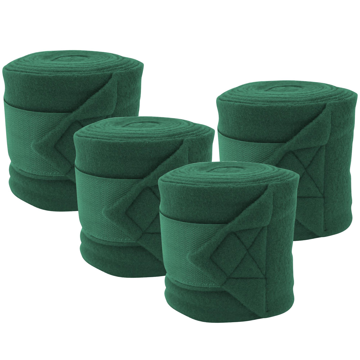 Horse Sense Fleece Polo Wraps - Reusable Set of 4