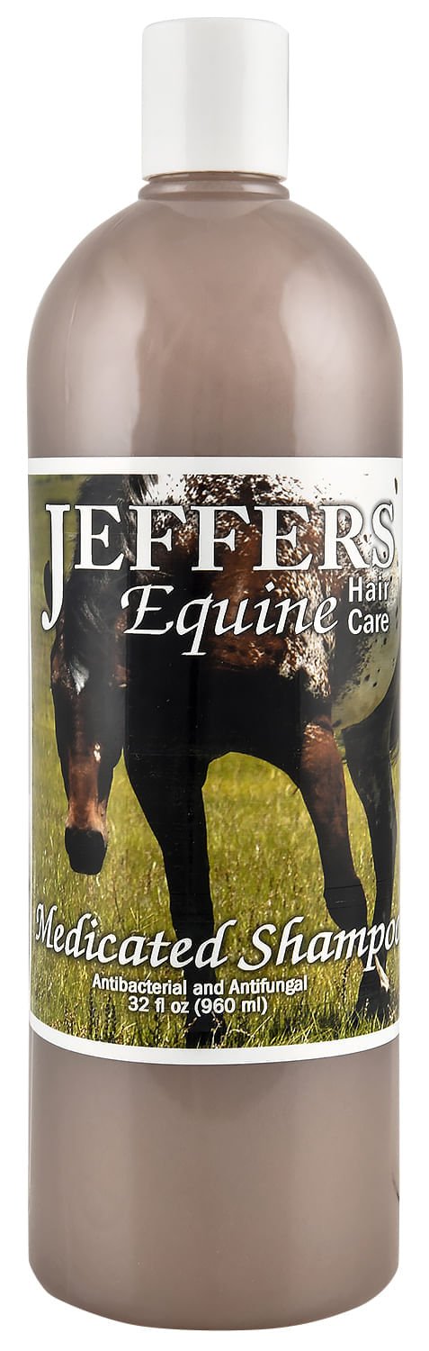 Jeffers Equine Antibacterial & Antifungal Medicated Shampoo for Horses