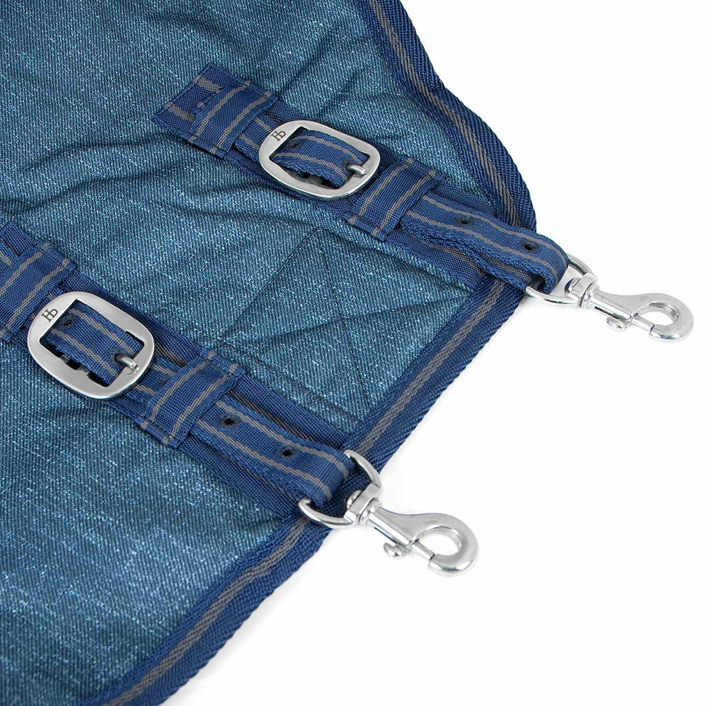 Jeffers Poplar Head "Origin" 600D Medium Weight Turnout Blanket, 240g | Waterproof & Breathable Horse Blanket