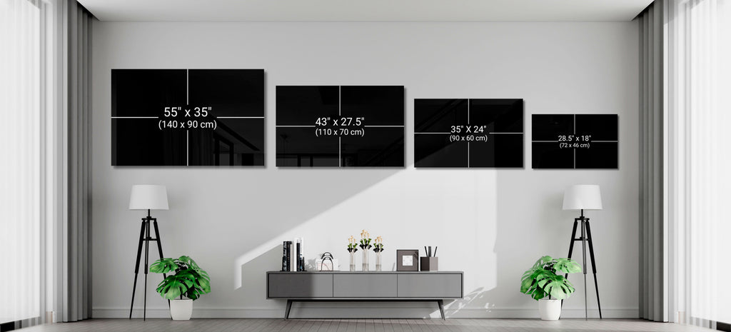 Warrior's Horse Glass Wall Art || Designer's Collection